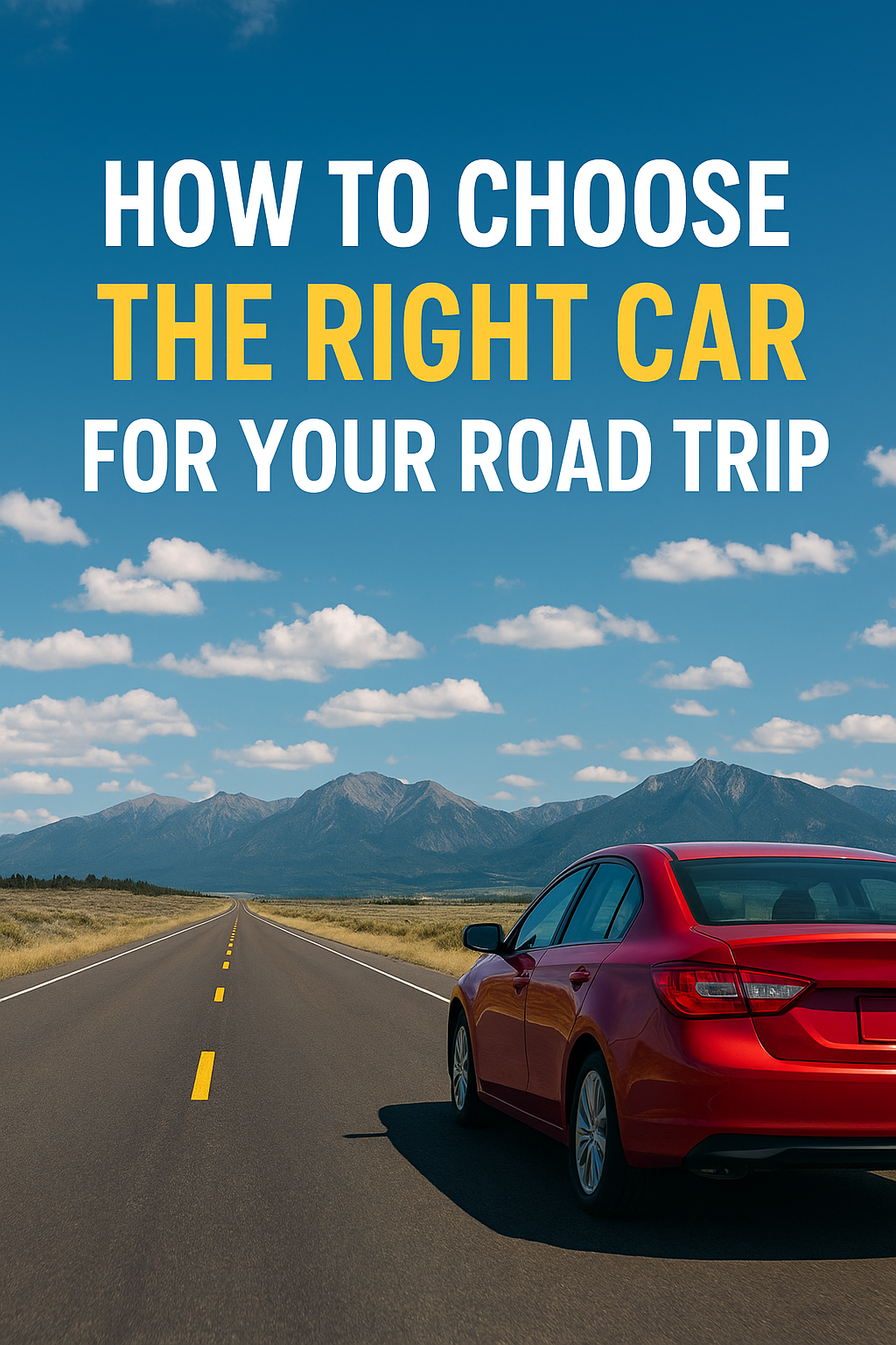 How to Choose the Right Car for Your Road Trip: 7 Powerful Tips for a Smooth & Unforgettable Journey