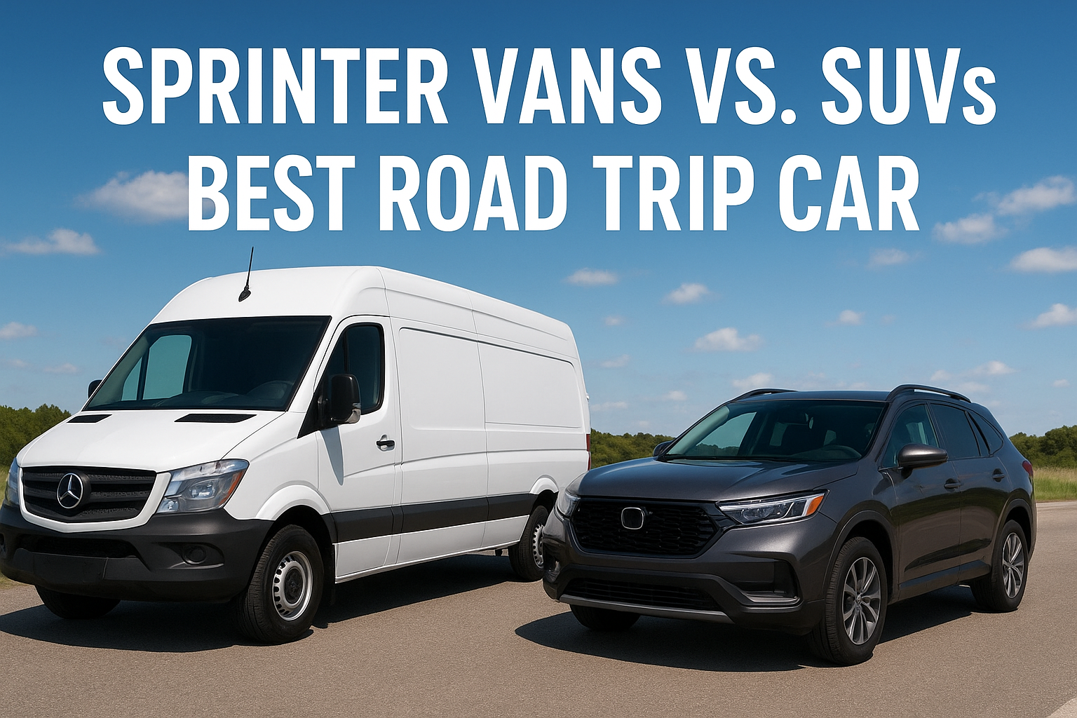“Sprinter Vans vs. SUVs: Best Road Trip Car”
