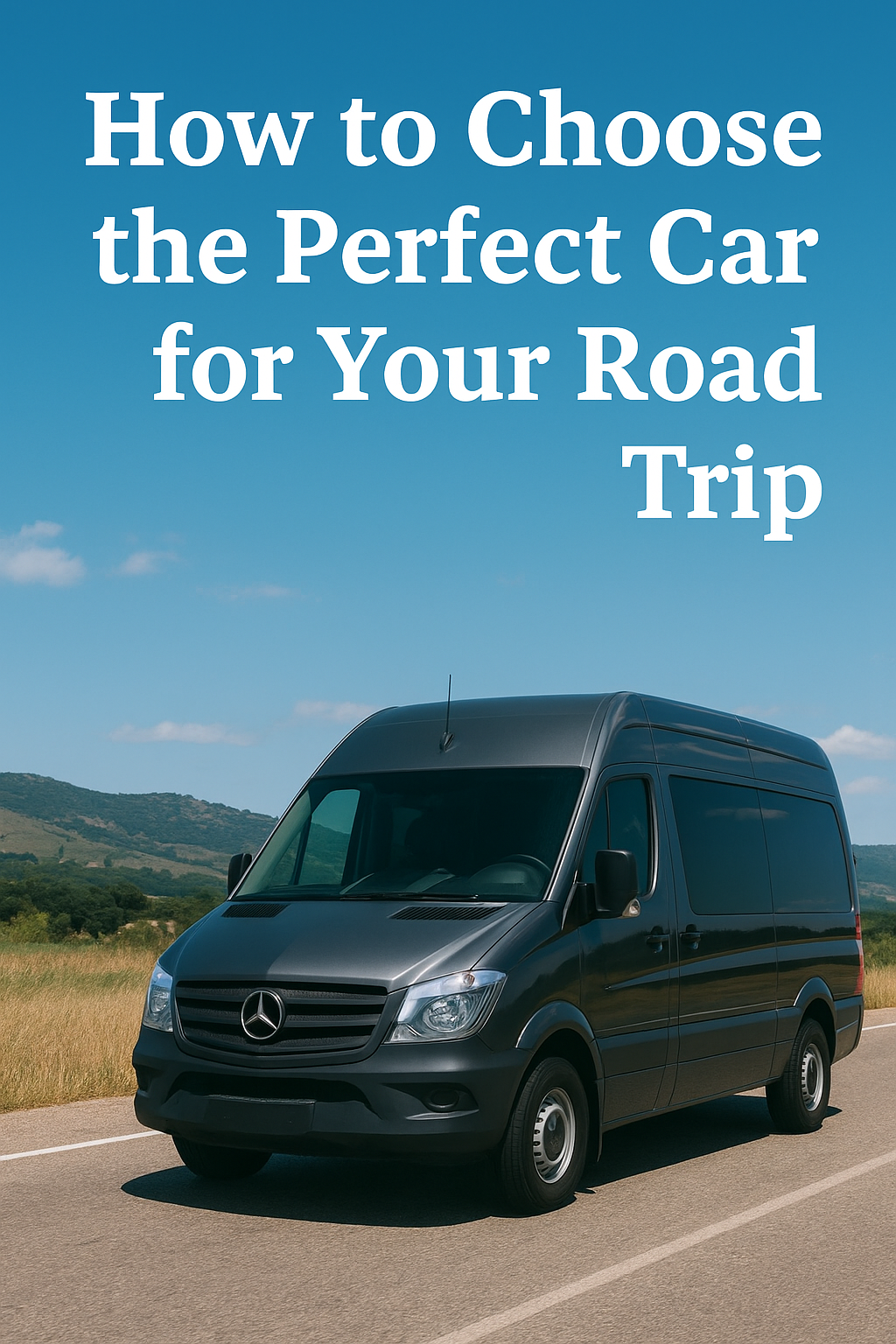 How to Choose the Perfect Car for Your Road Trip: 7 Expert Tips (Including Why the Mercedes Sprinter is a Game-Changer)