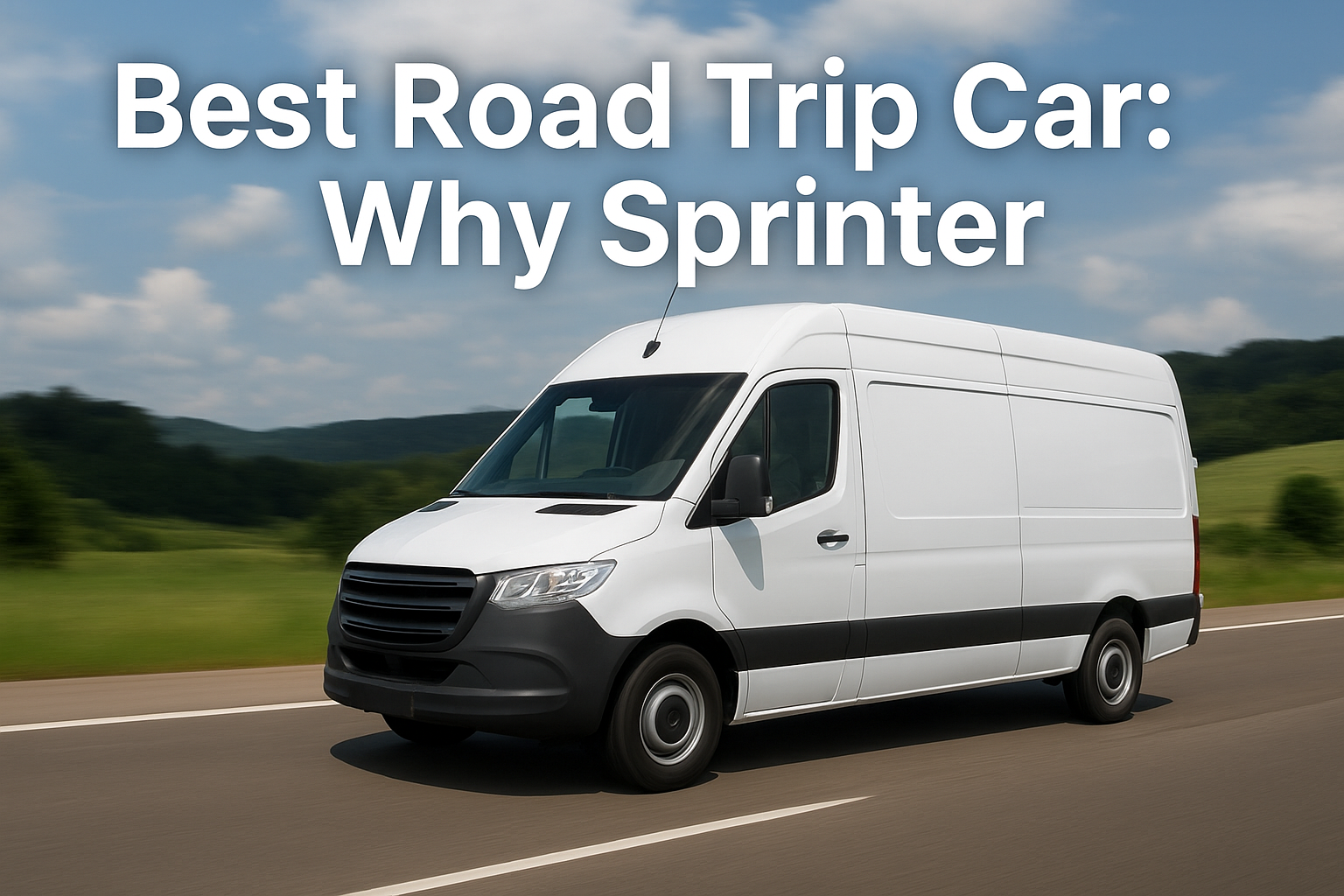 Best Road Trip Car: Why Sprinter ?