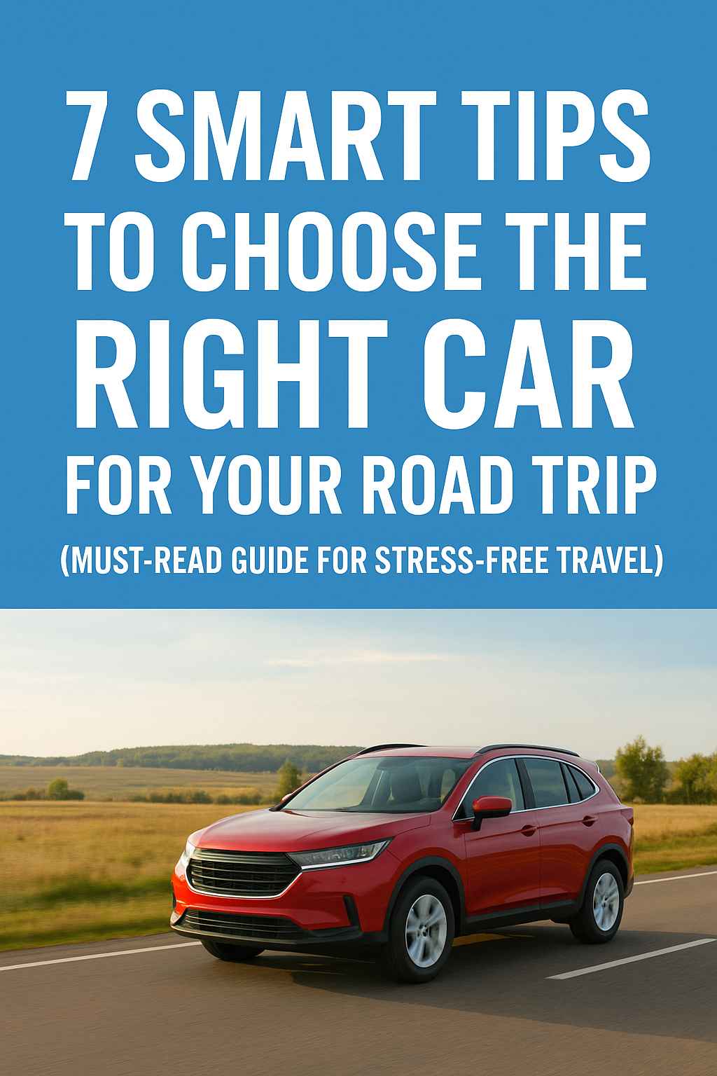 7 Smart Tips to Choose the Right Car for Your Road Trip (Must-Read Guide for Stress-Free Travel!