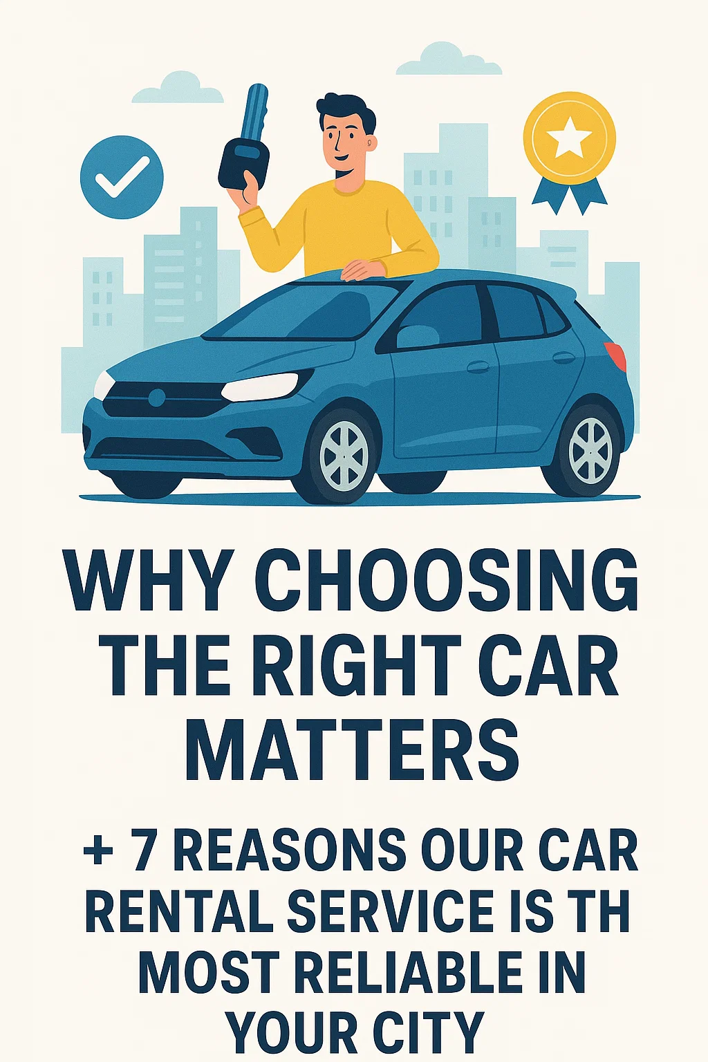 Why Choosing the Right Car Matters + 7 Reasons Our Car Rental Service Is the Most Reliable in Your City
