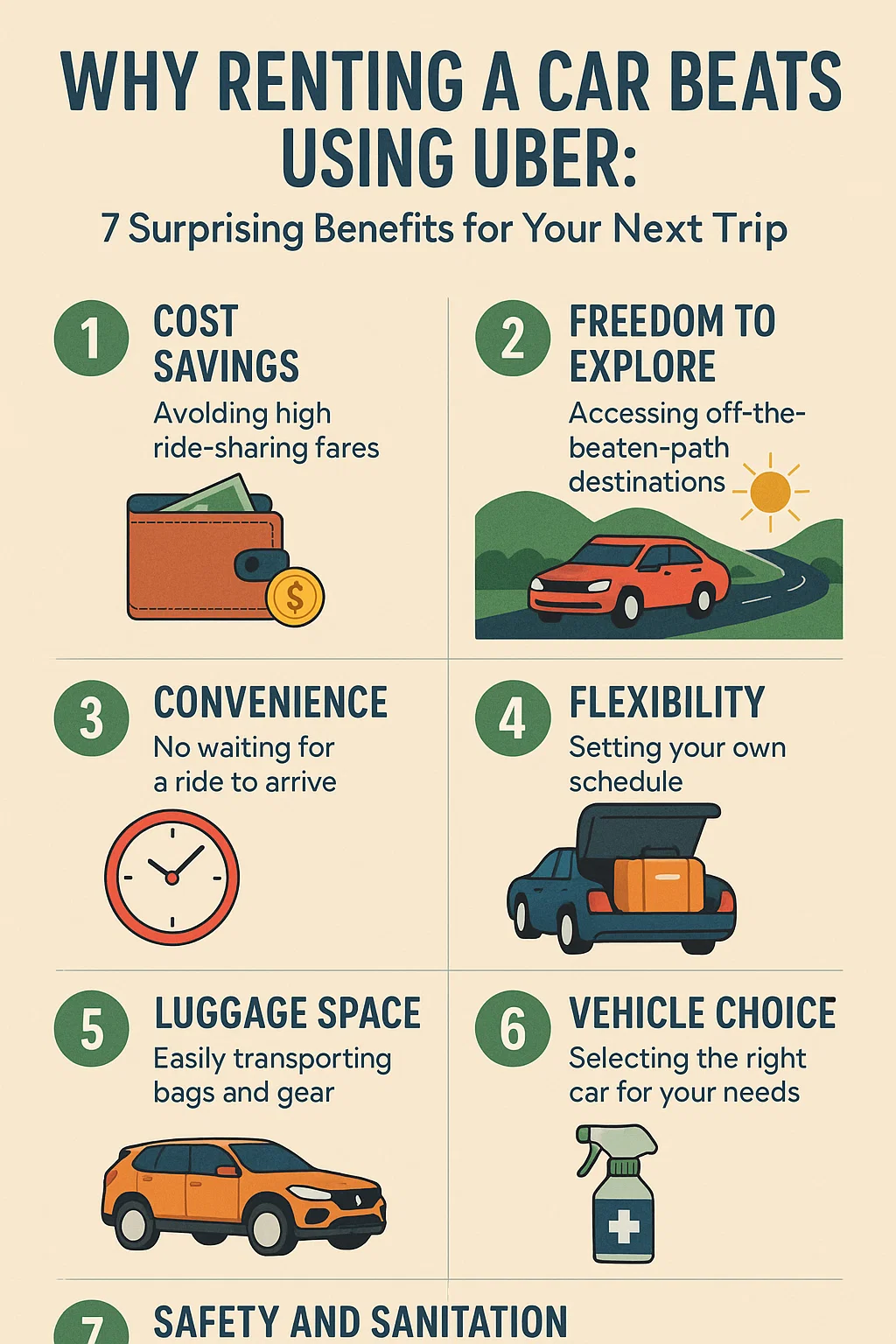 Why Renting a Car Beats Using Uber: 7 Surprising Benefits for Your Next Trip