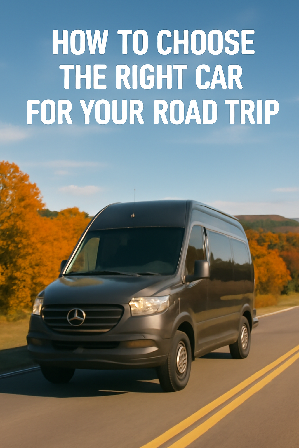 How to Choose the Right Car for Your Road Trip Sprenter