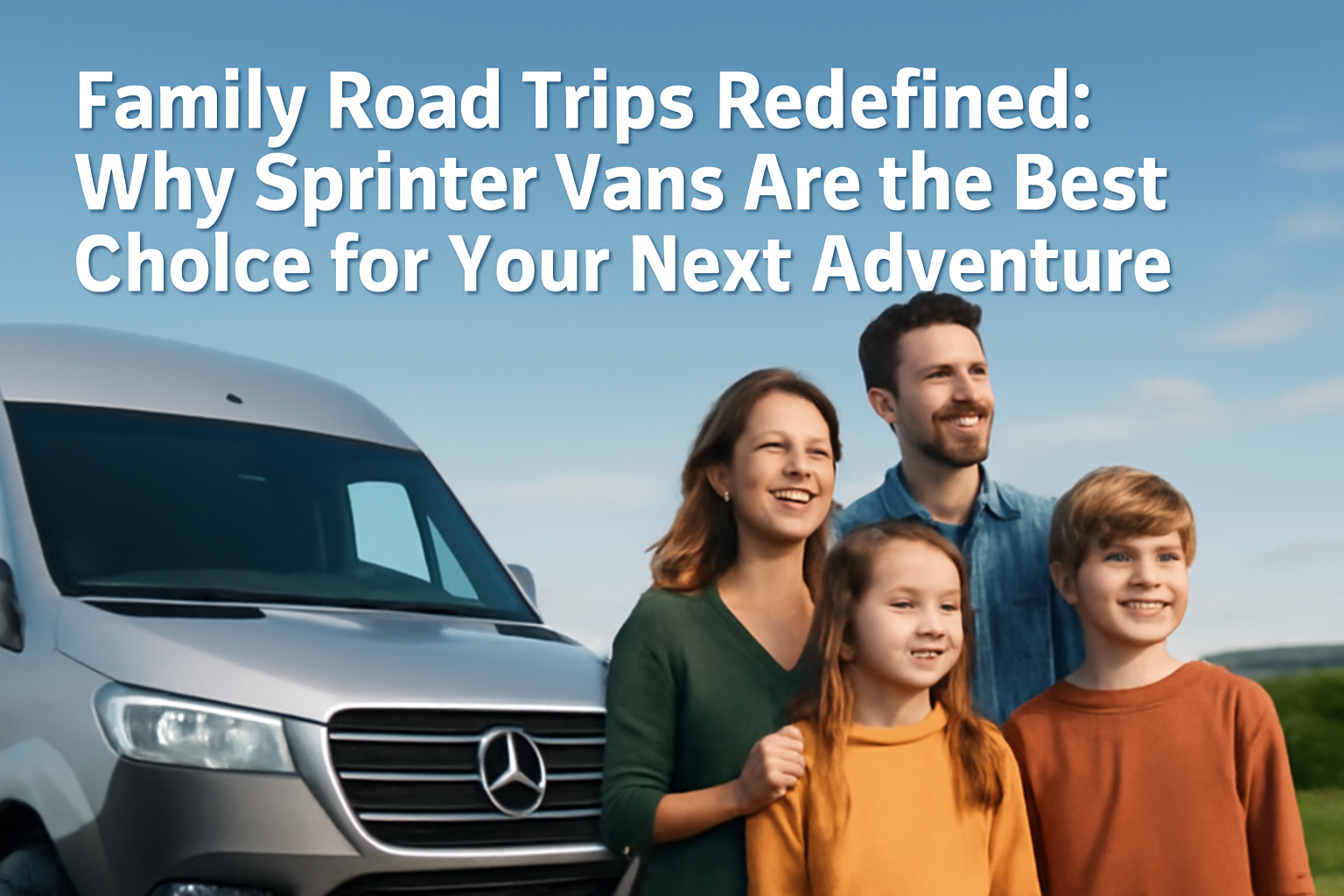 Family Road Trips Redefined: Why Sprinter Vans Are the Best Choice for Your Next Adventure