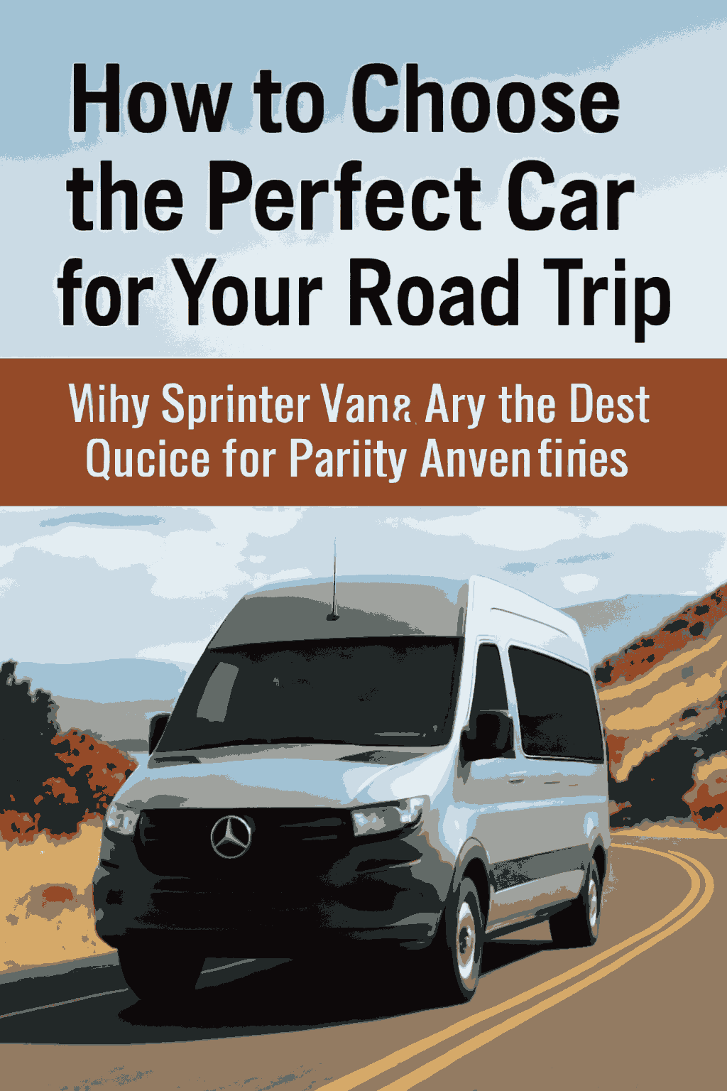 “How to Choose the Perfect Car for Your Road Trip: Why Sprinter Vans Are the Best Choice for Family Adventures”