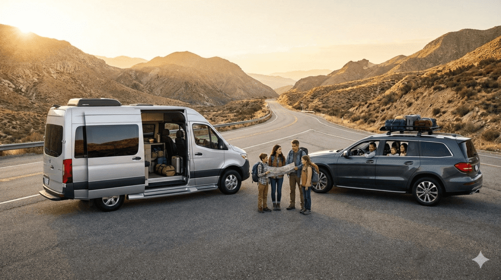 Sprinter Van Rental vs SUV