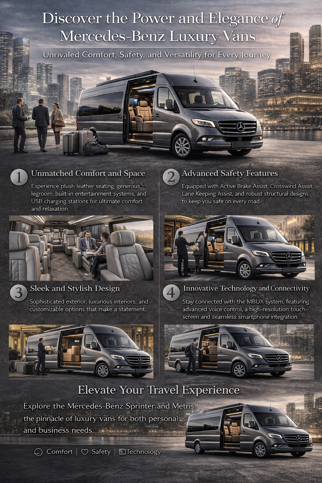 Ride in Style: Discover the Power of Mercedes-Benz Luxury Vans