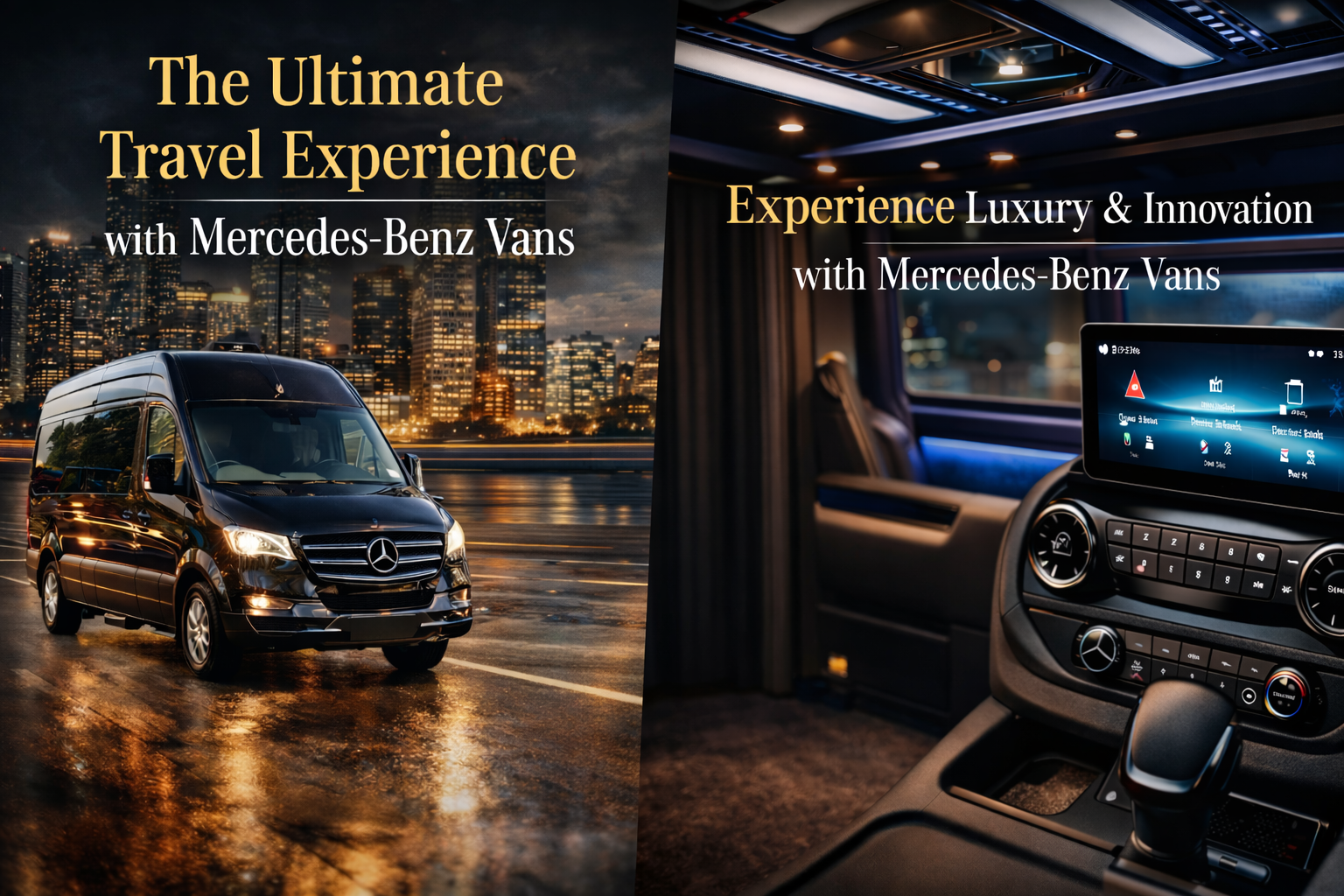 The Ultimate Travel Experience with Mercedes-Benz Vans