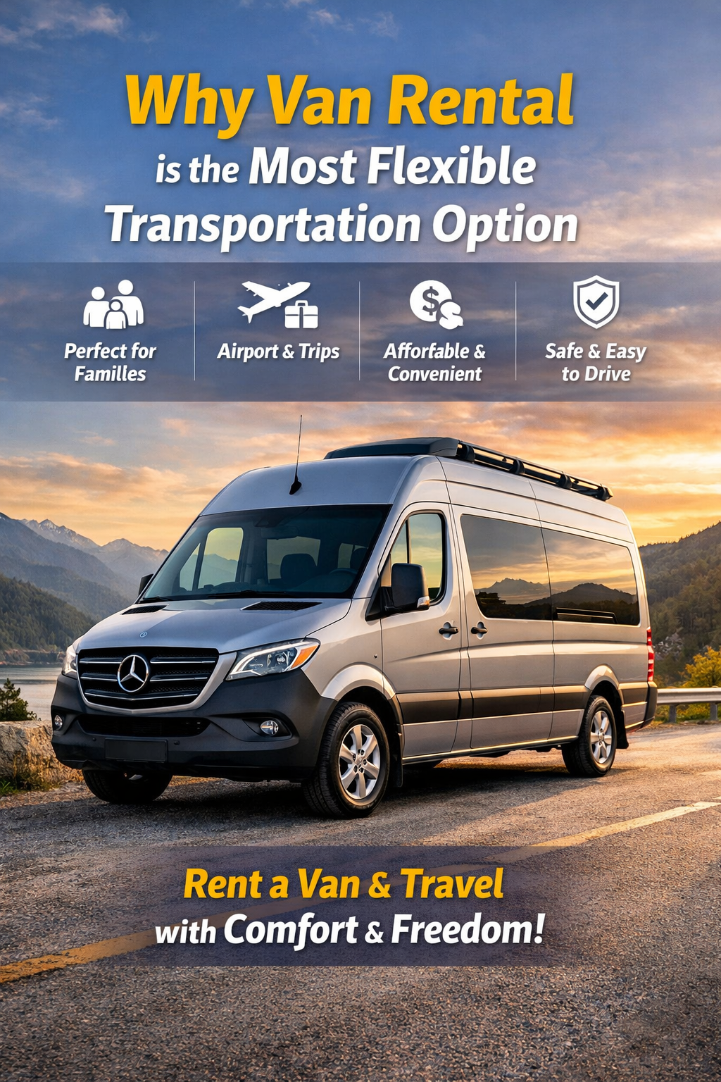 Why Mercedes-Benz Van Rental Is the Most Flexible Transportation Option