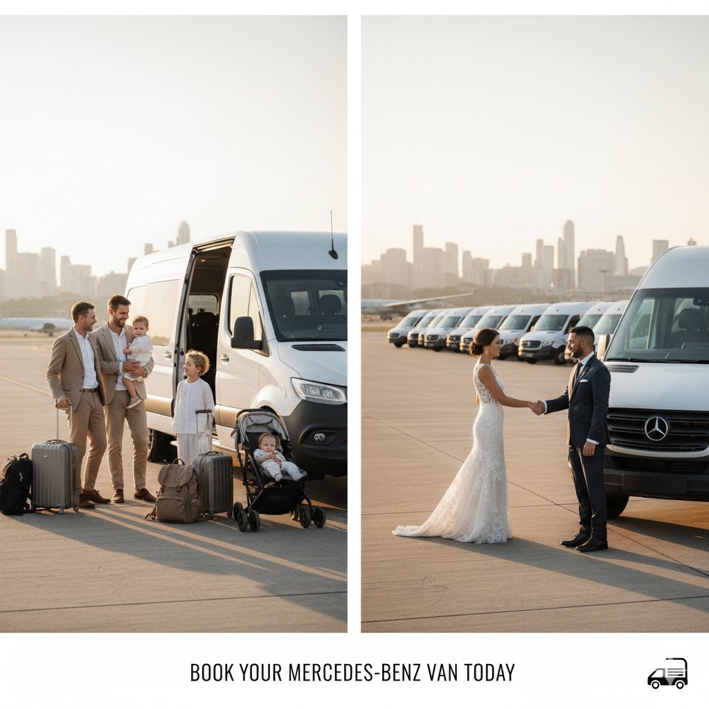 How Mercedes-Benz Van Rental Makes Family and Group Travel Easy