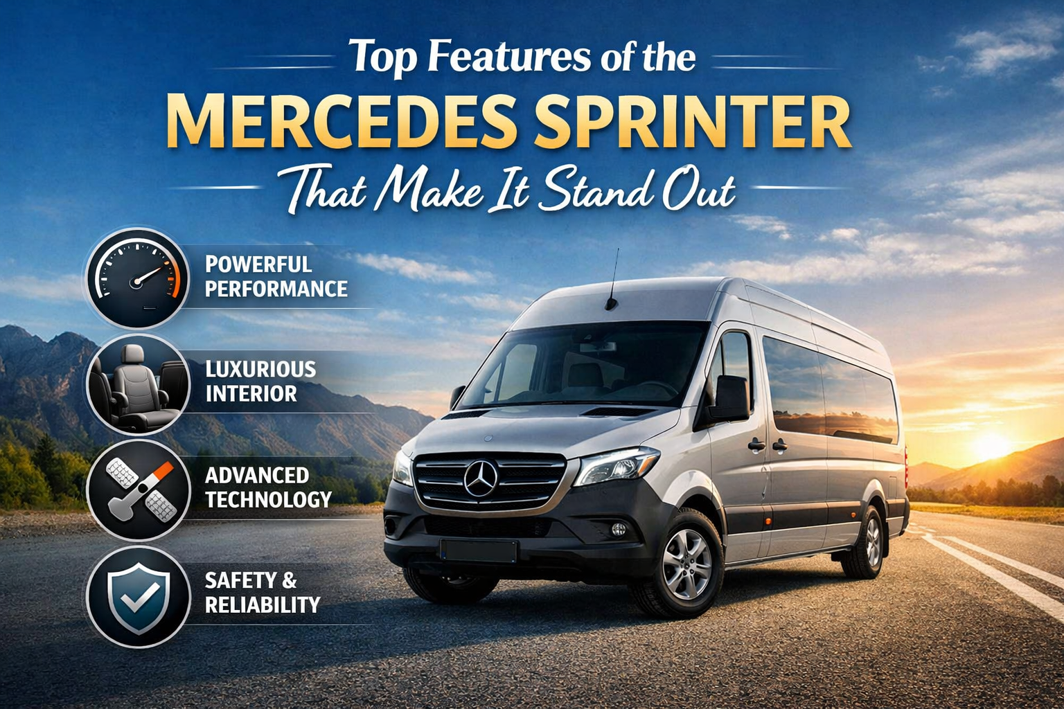 Top Features of the Mercedes Sprinter That Make It Stand Out