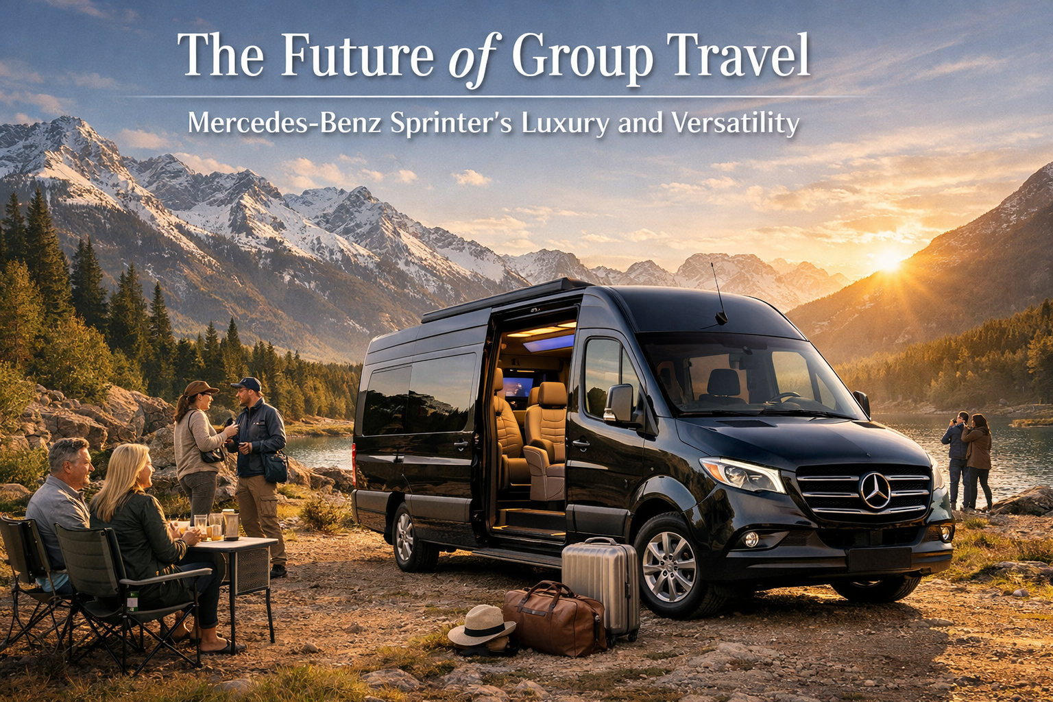 The Future of Group Travel: Mercedes-Benz Sprinter’s Luxury and Versatility