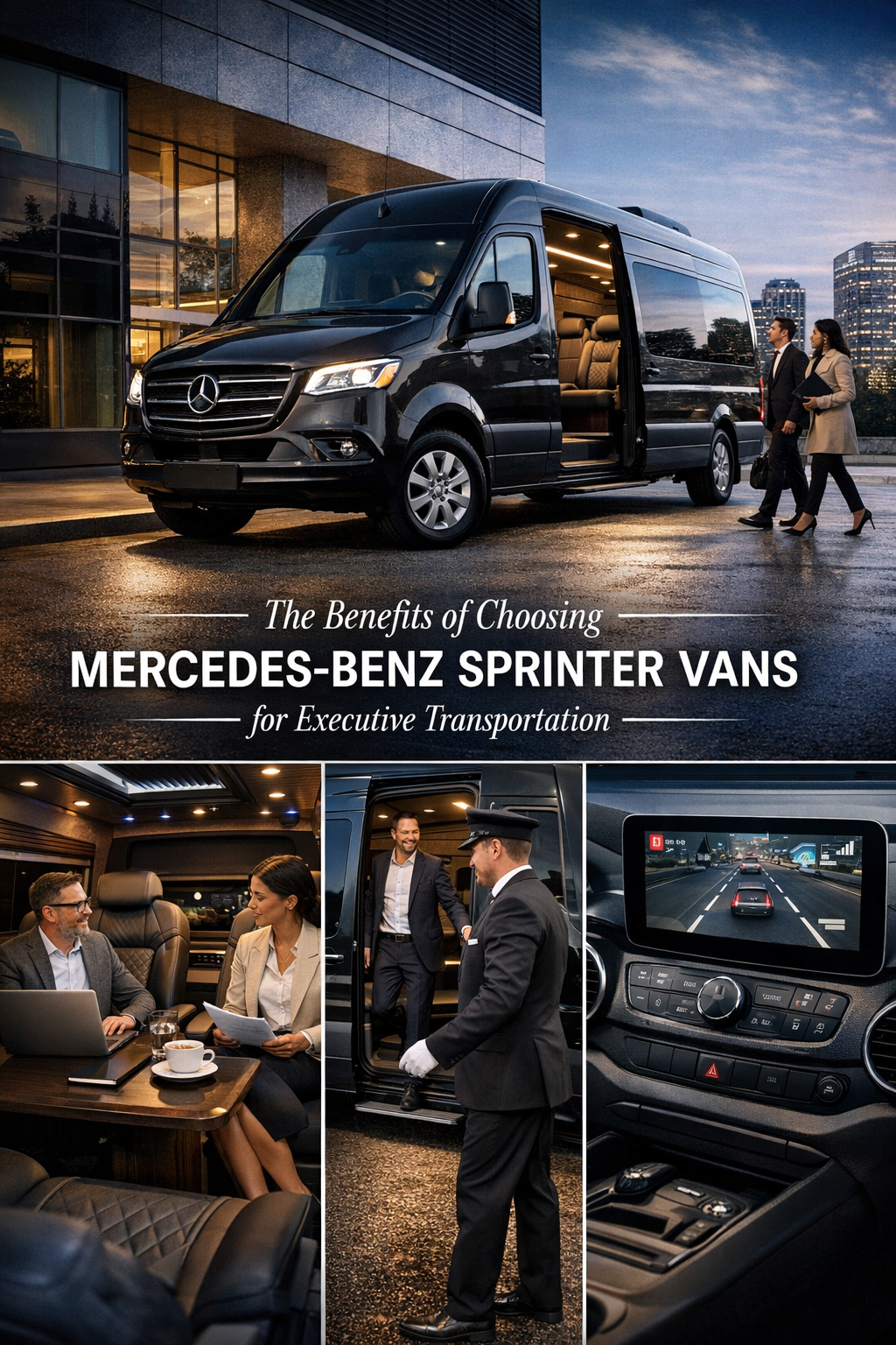 The Benefits of Choosing Mercedes-Benz Sprinter Vans for Executive Transportation