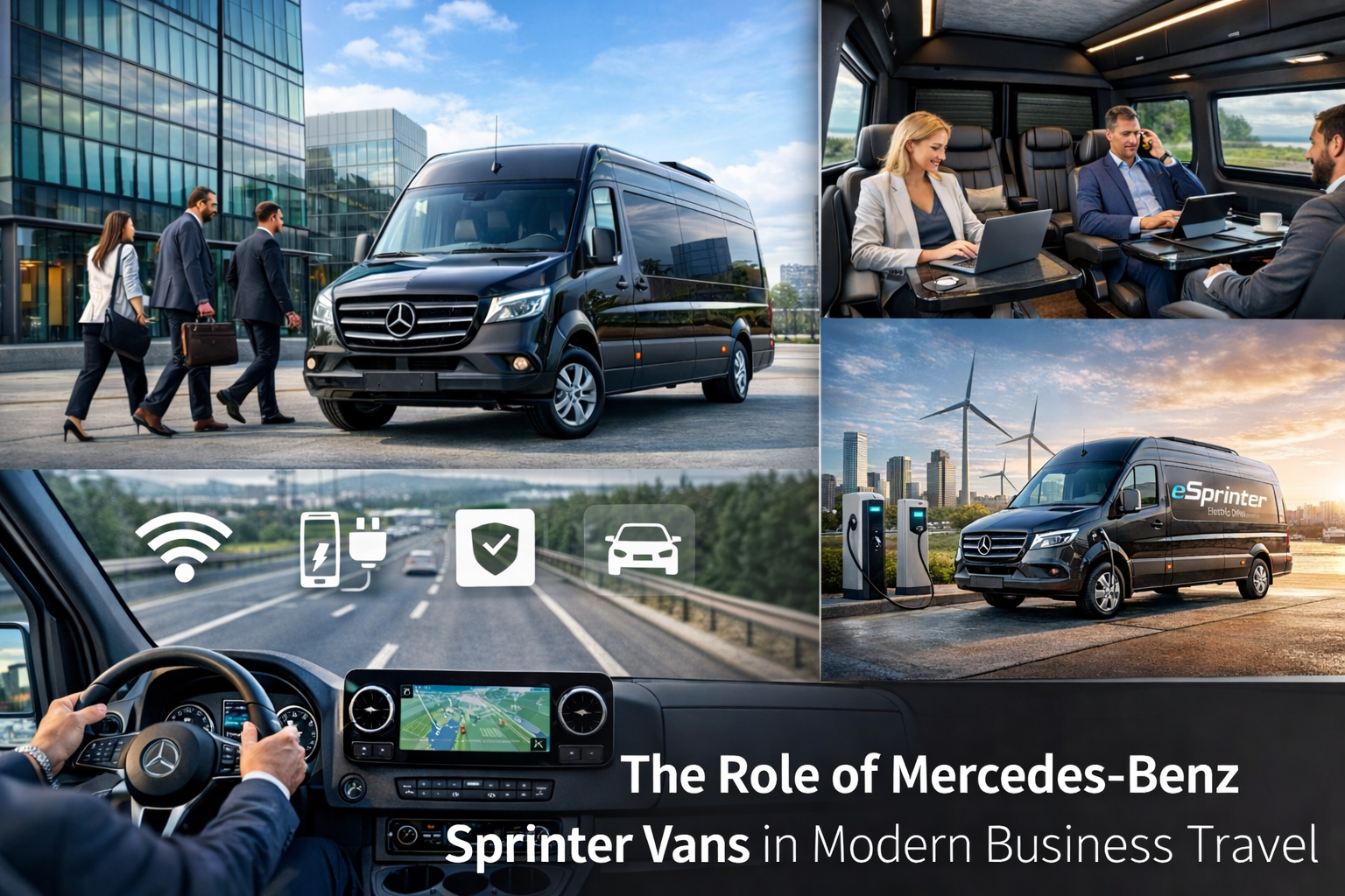 Revolutionizing Corporate Travel: The Mercedes-Benz Sprinter Van Advantage