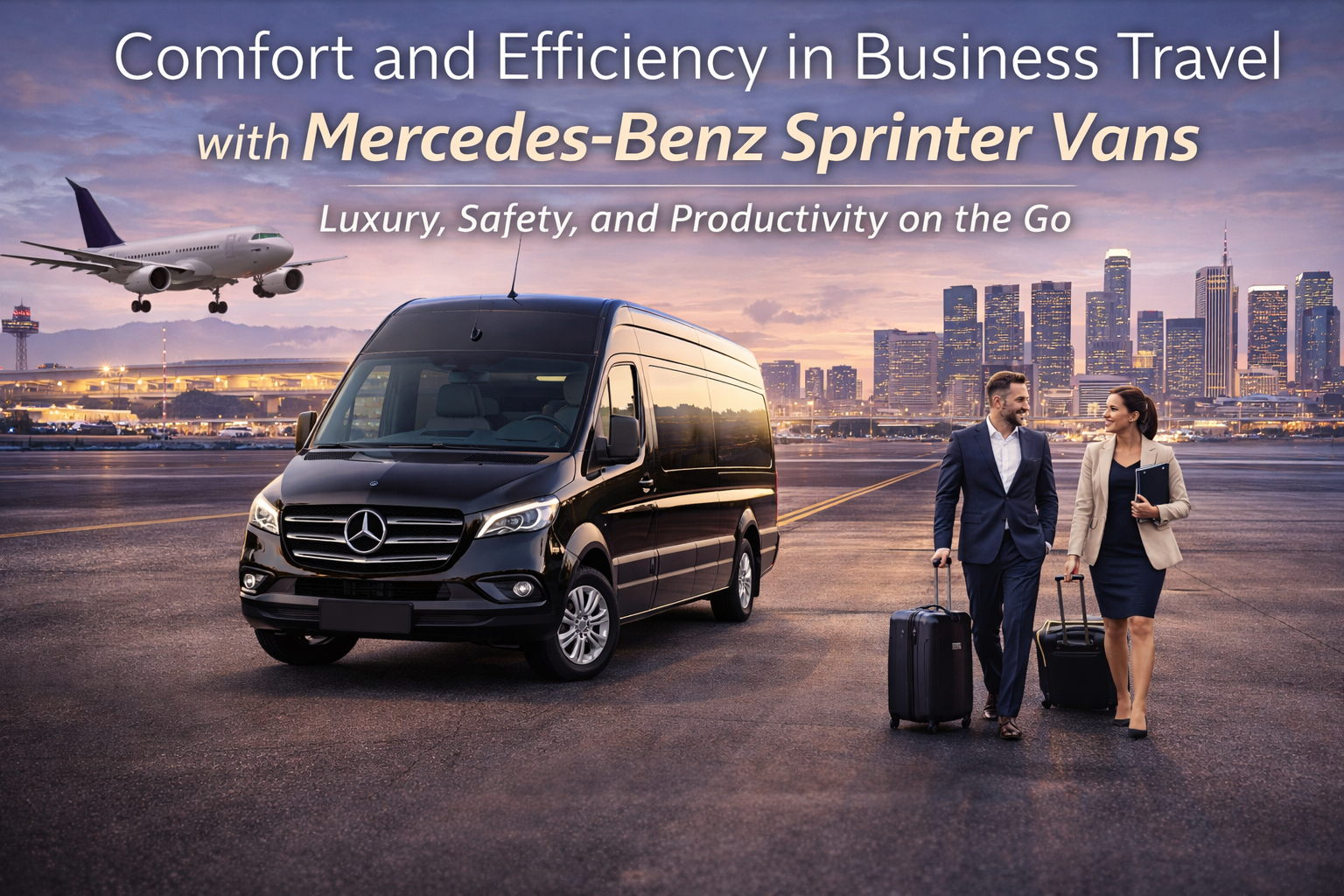 Comfort and Efficiency in Business Travel with Mercedes-Benz Sprinter Vans