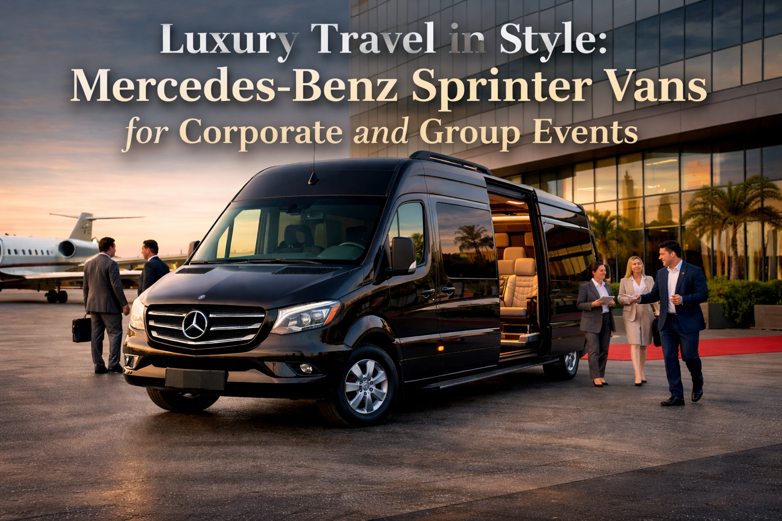 Mercedes-Benz Sprinter Vans: The Ideal Choice for Corporate and Group Events