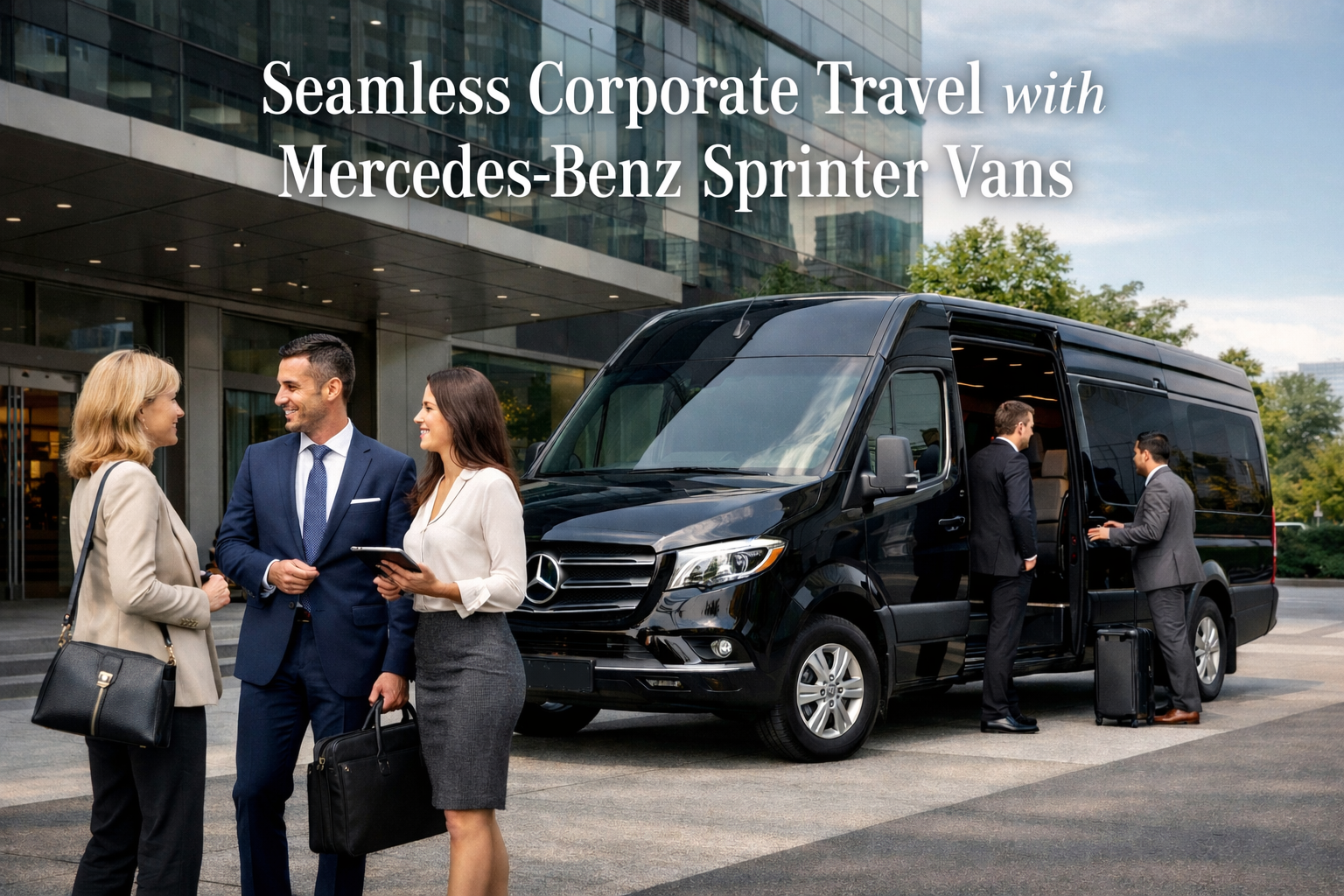 “Seamless Corporate Travel with Mercedes-Benz Sprinter Vans”