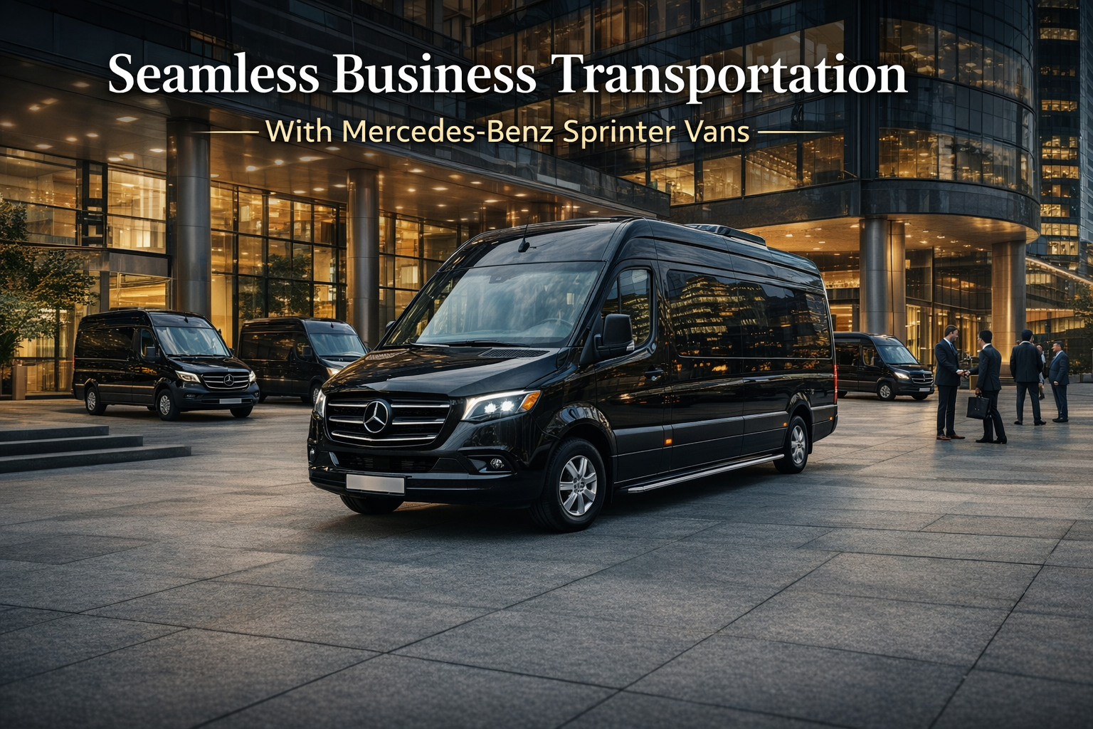 Seamless Business Travel with Mercedes-Benz Sprinter Vans