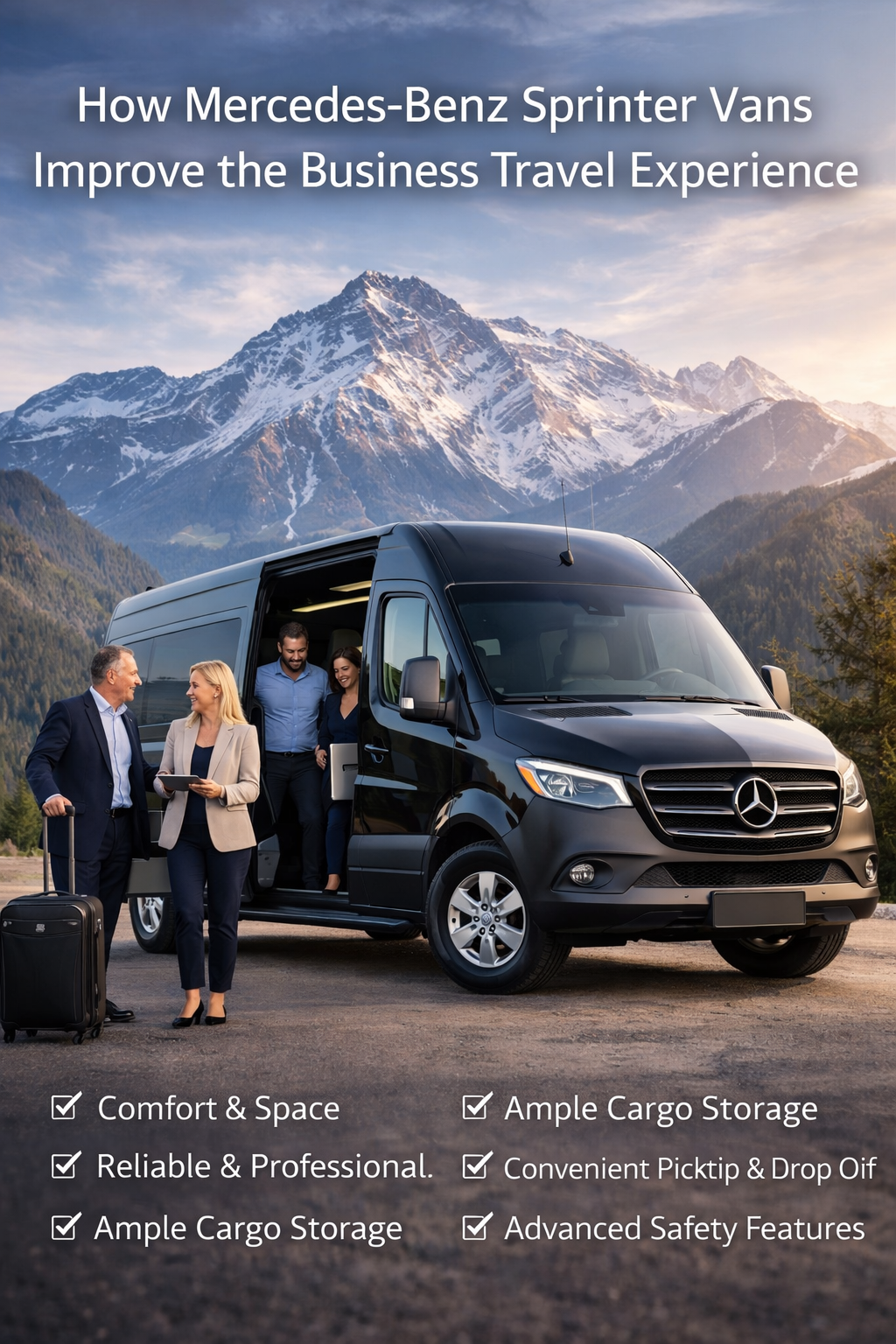 How Mercedes-Benz Sprinter Vans Improve the Business Travel Experience