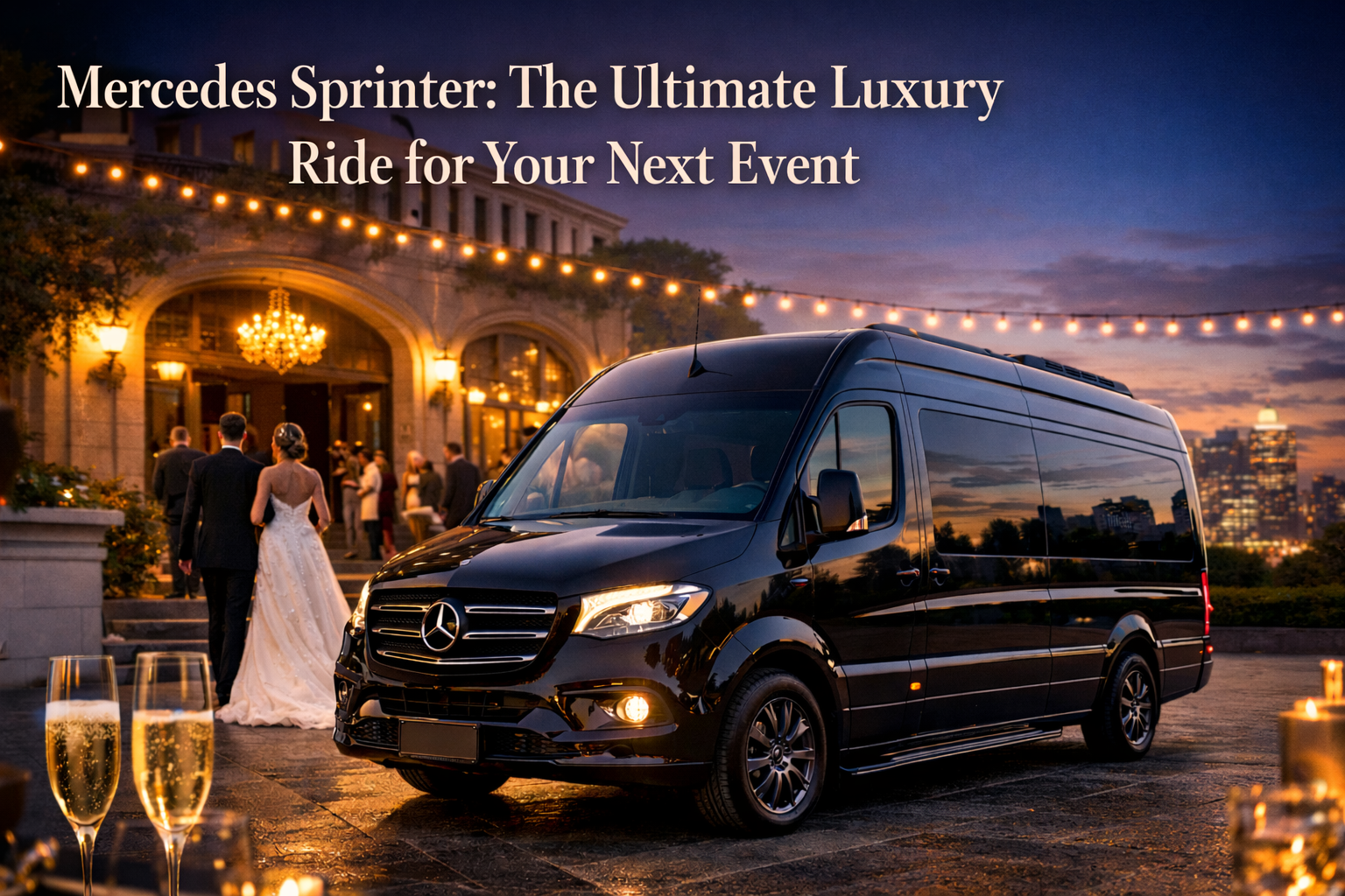Mercedes Sprinter: The Ultimate Luxury Ride for Your Next Event