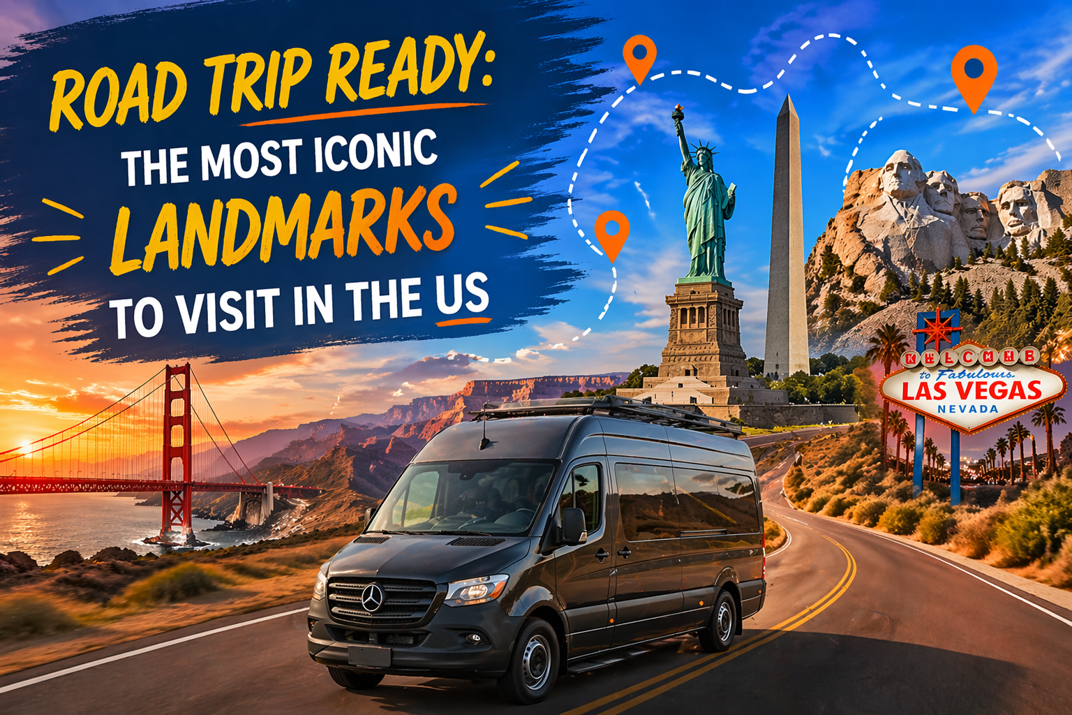 Road Trip Ready: The Most Iconic Landmarks to Visit in the US