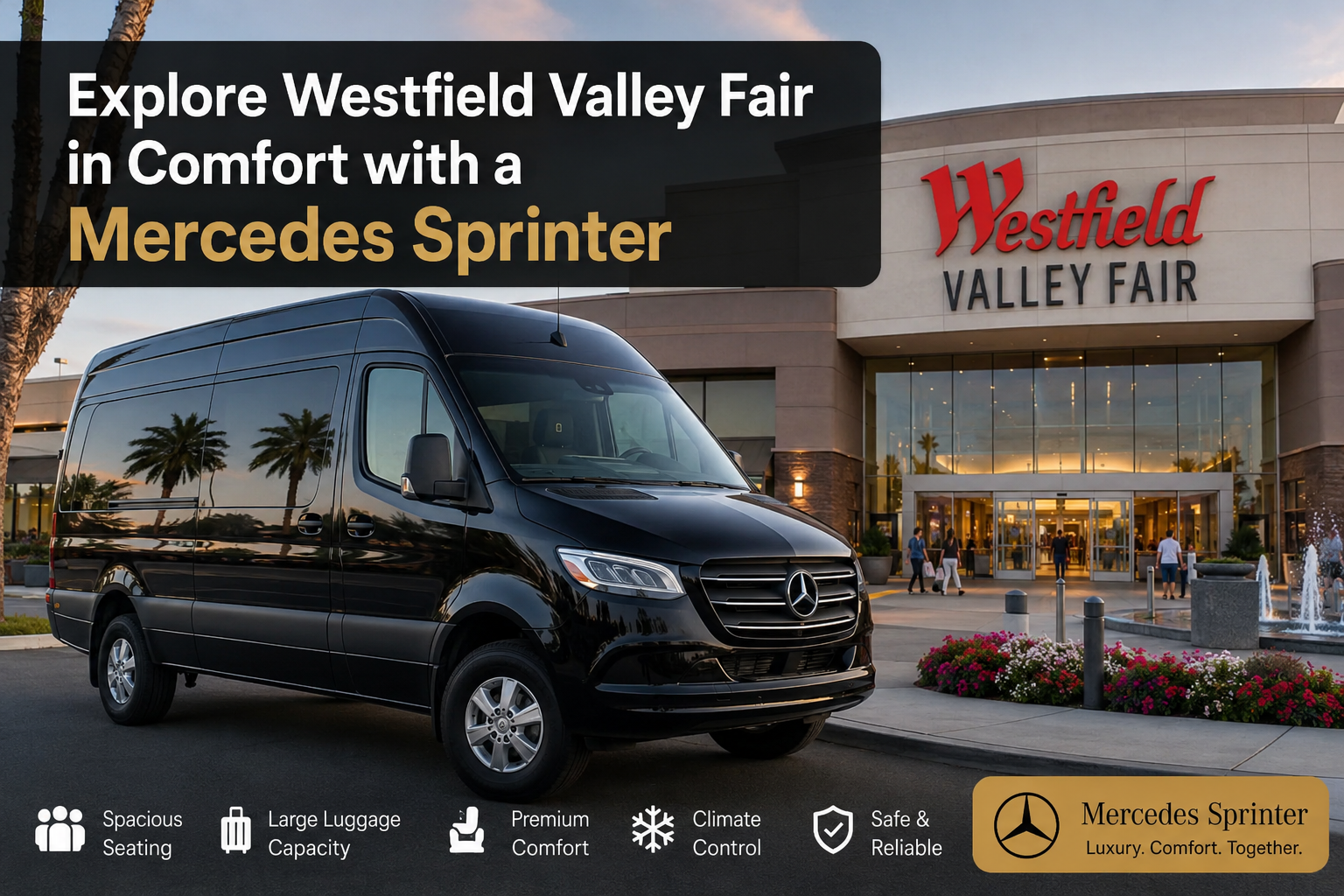 Visit Lick Observatory in Comfort with a Mercedes Sprinter