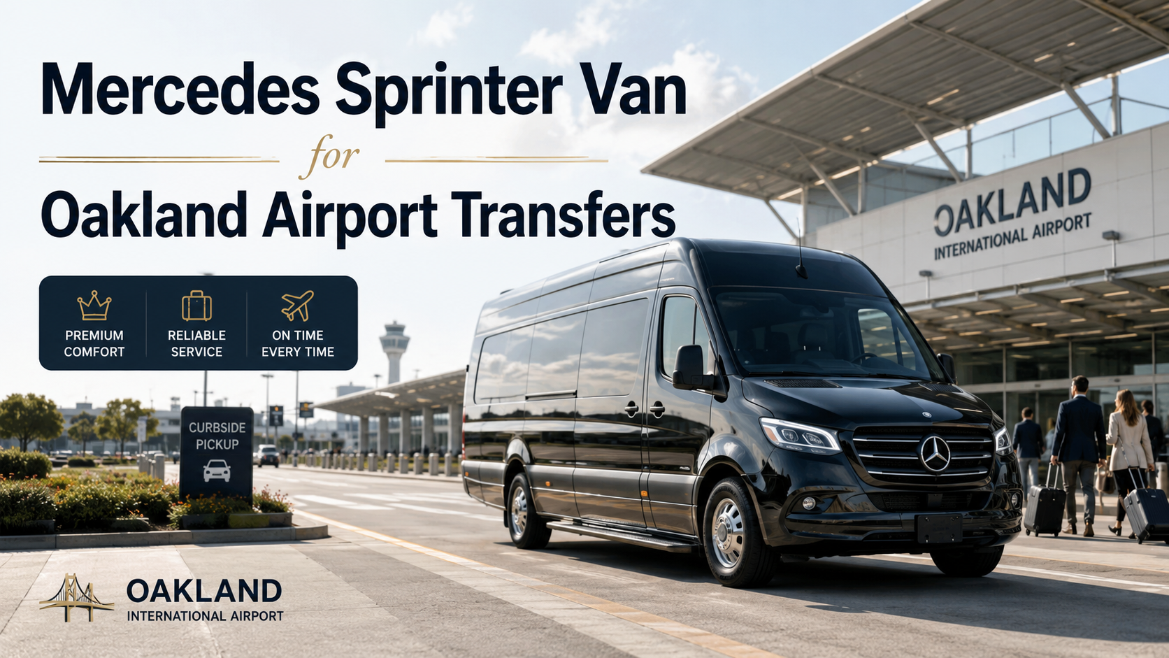 Mercedes Sprinter Van for Oakland Airport Transfers