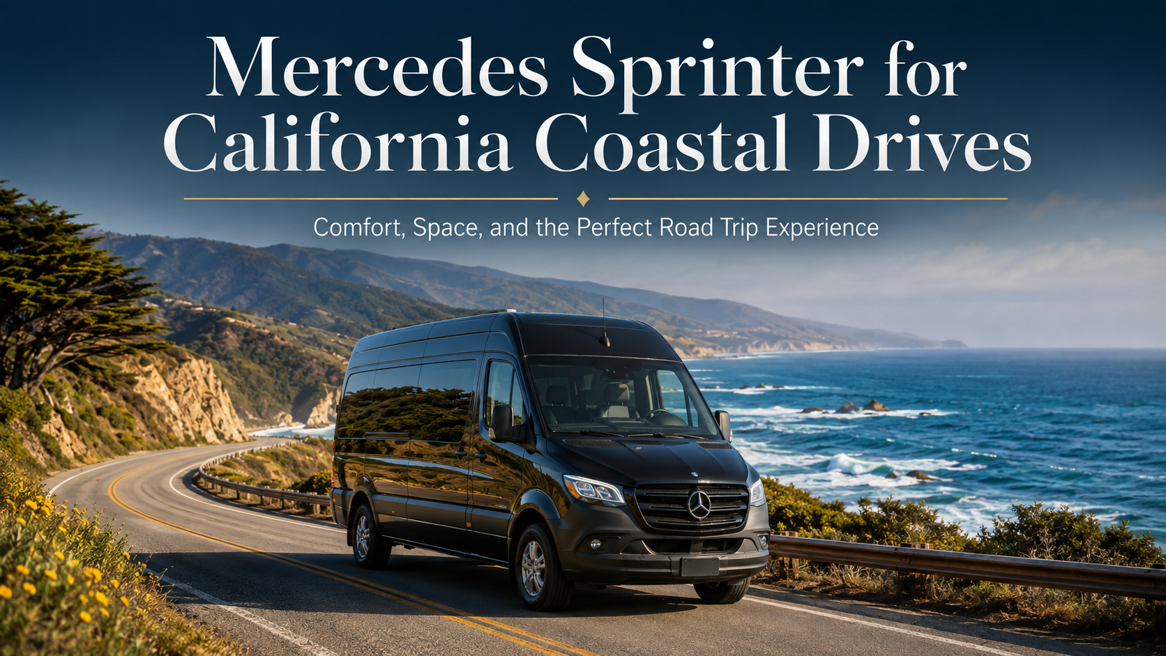 Mercedes Sprinter for California Coastal Drives