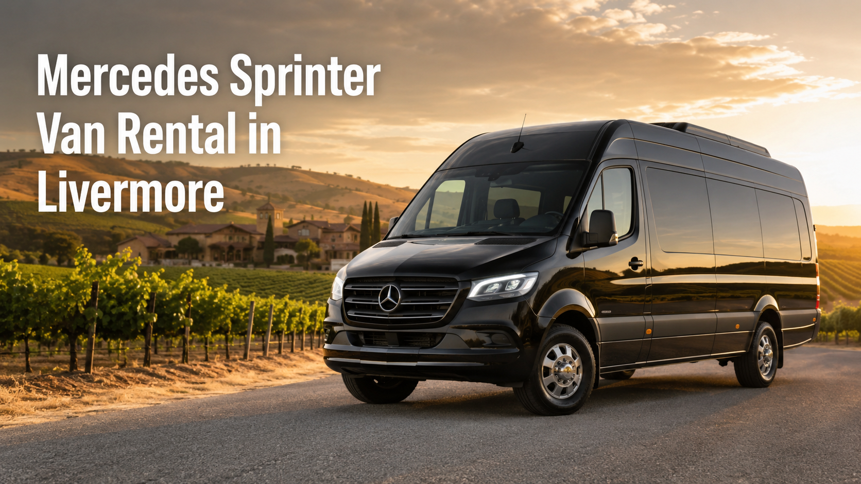Mercedes Sprinter Van Rental in Livermore