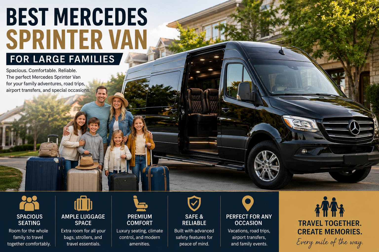 Best Mercedes Sprinter Van for Large Families