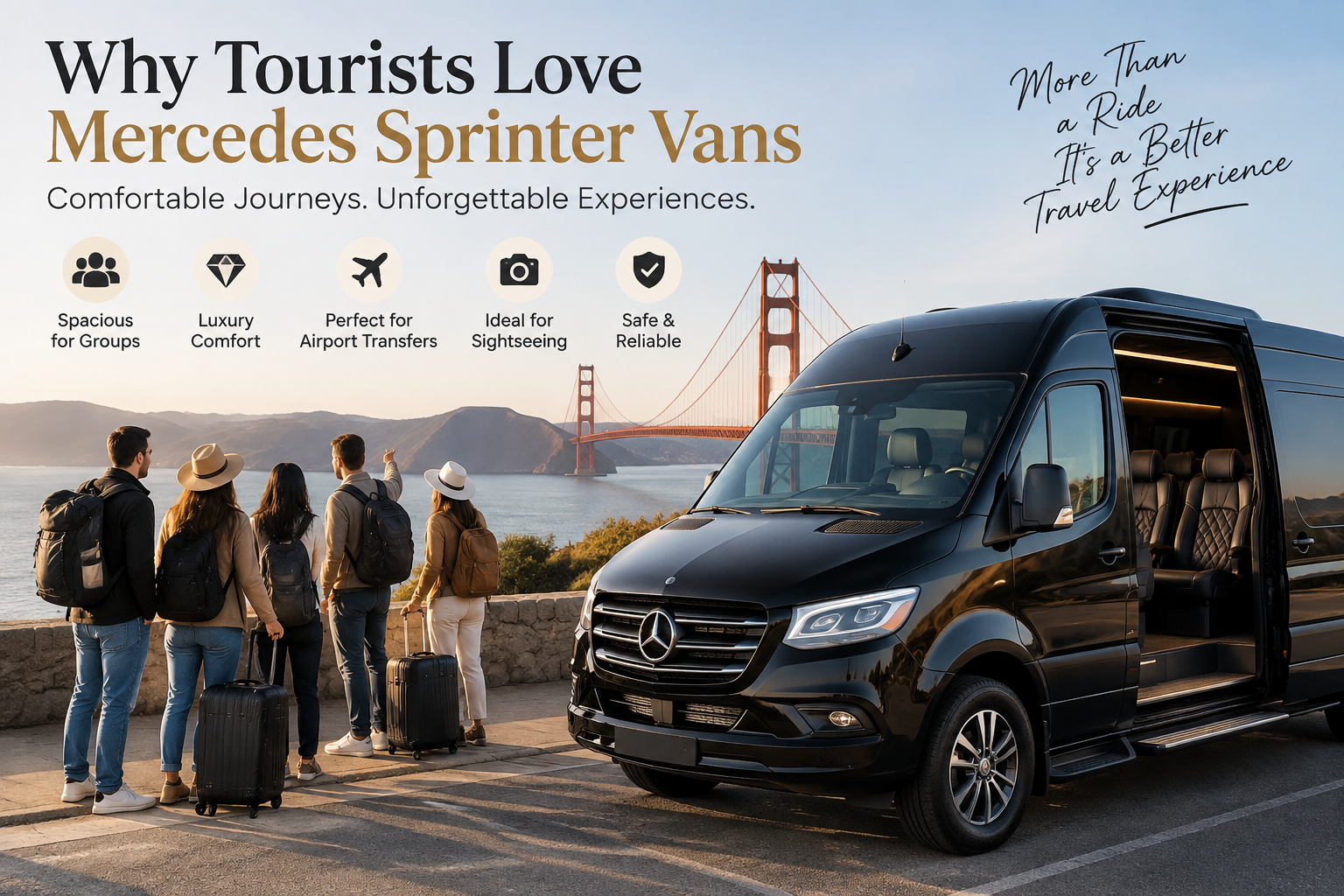 Why Tourists Love Mercedes Sprinter Vans: The Ultimate Travel Companion