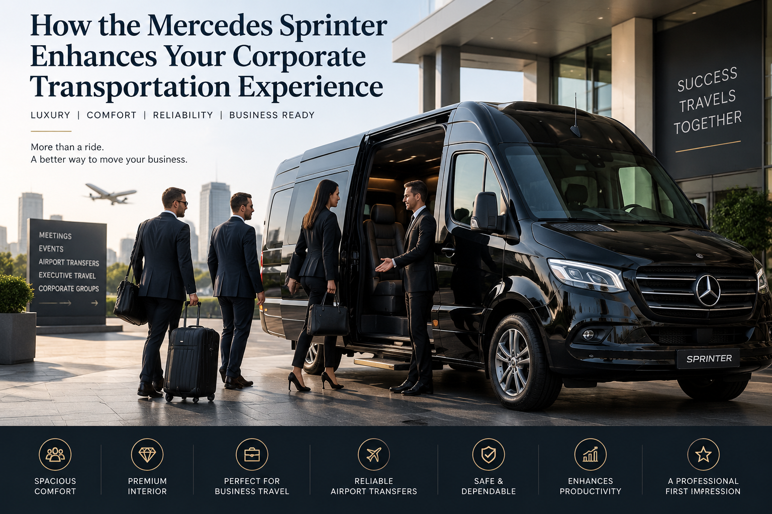 How the Mercedes Sprinter Enhances Your Corporate Transportation Experience