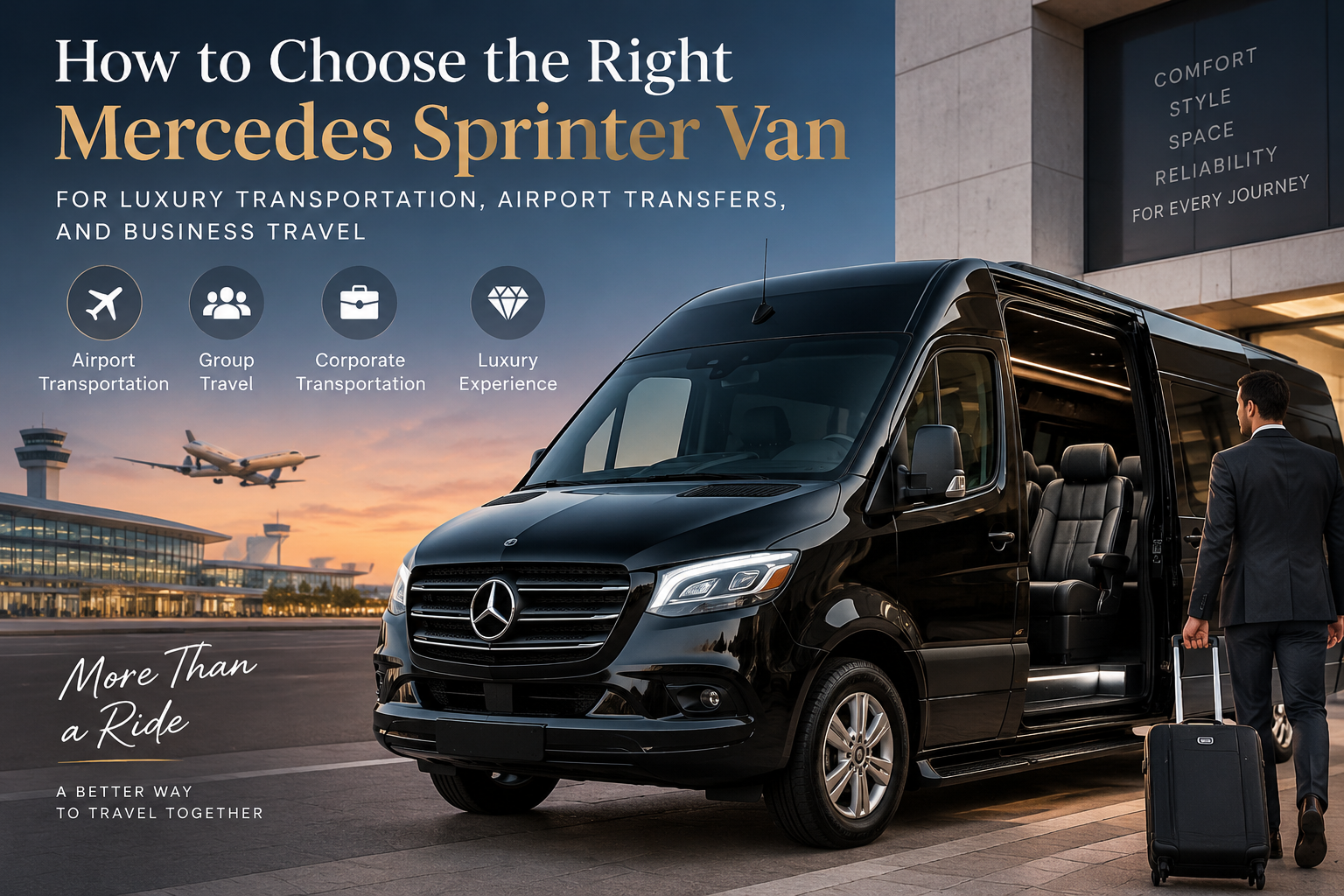 How to Choose the Right Mercedes Sprinter Van for Luxury Transportation and Business Travel